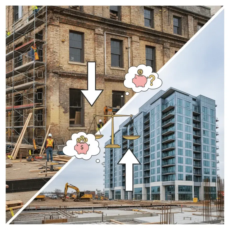 BUILDING RENOVATION VS REBUILDING