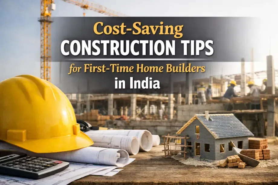 cost saving construction tips for first time home builders in india