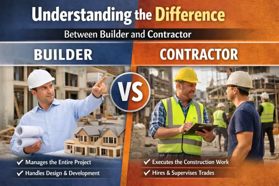 understanding the difference between builder and contractor