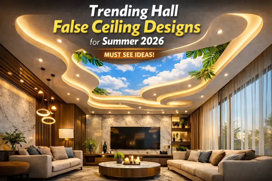 trending hall false ceiling design