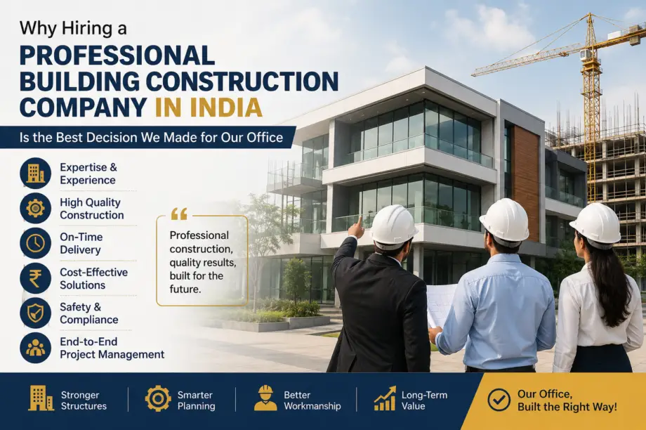 why hiring a professional construction company in india