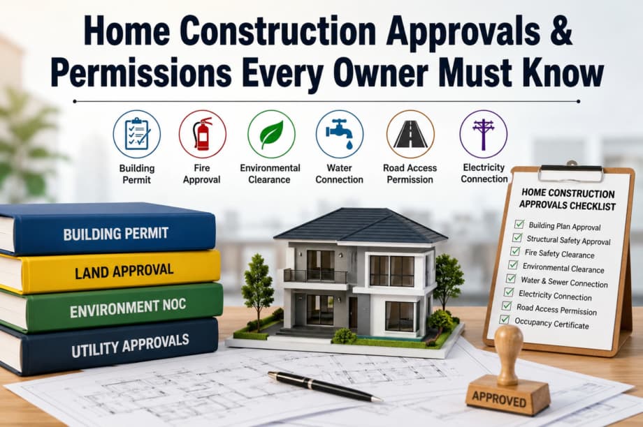 Home construction approvals permissions every owner must know
