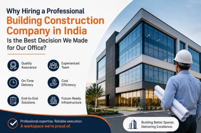 Why Hiring a Professional Building Construction Company in India